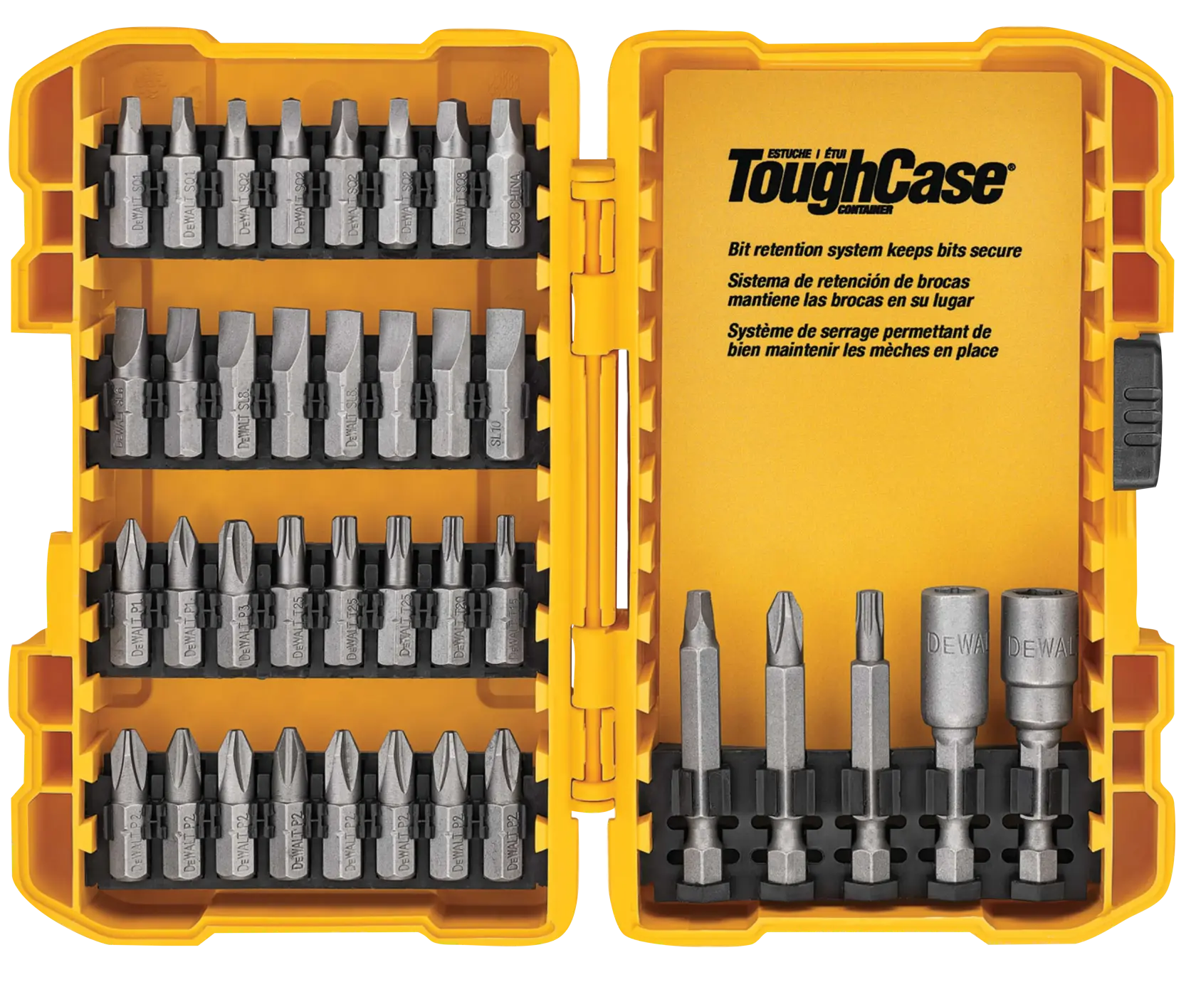 DEWALT® Screwdriver Bit Set / Drill Bit Set, 100-Piece thumbnail 4