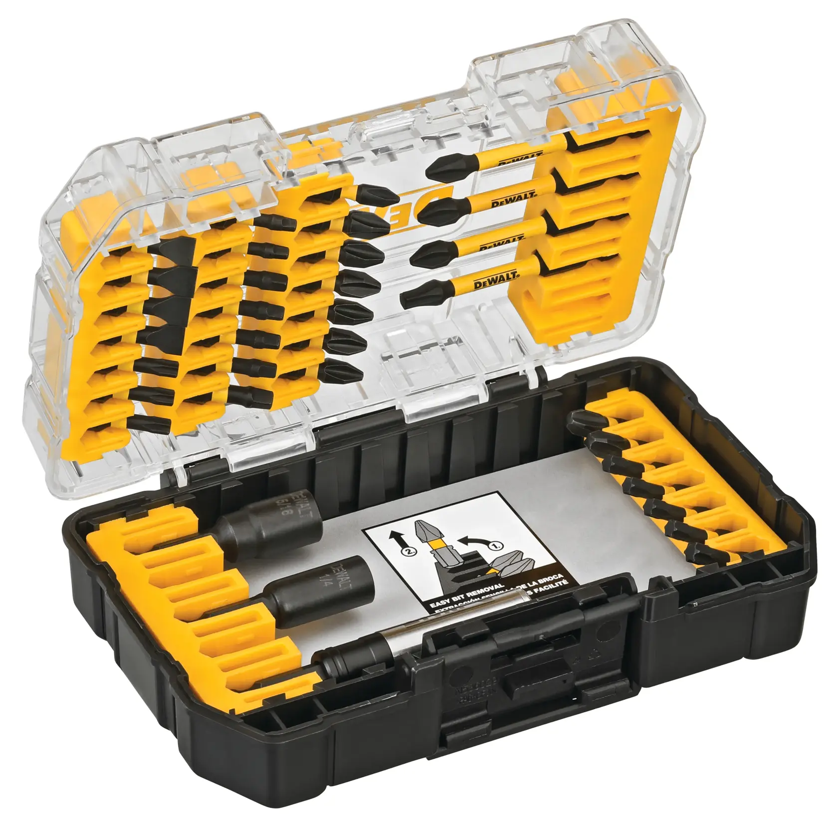 DEWALT® FlexTorq IMPACT READY Screwdriving Bit Sets With ToughCase+ System (35-Piece) thumbnail 3