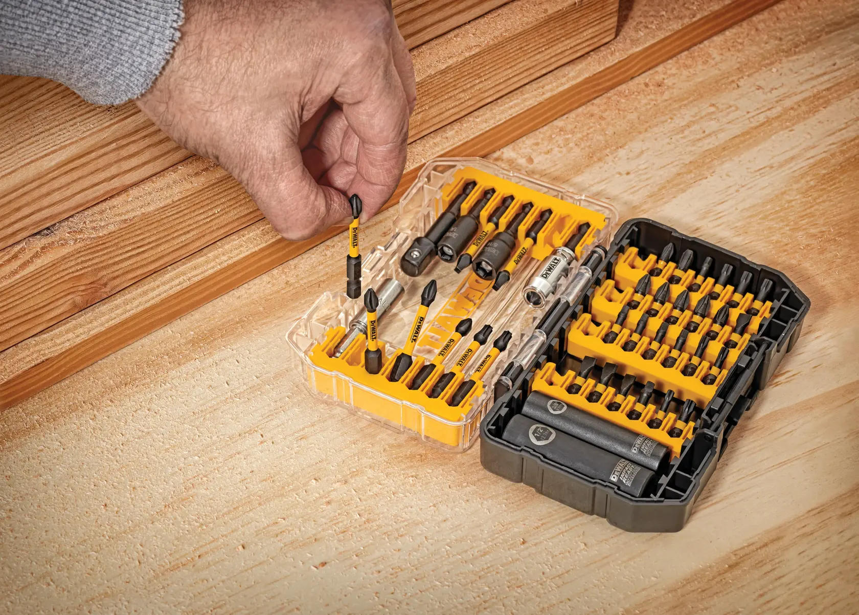 DEWALT® 40-Piece FLEXTORQ® IMPACT READY® Screwdriving Bit Set with ToughCase®+