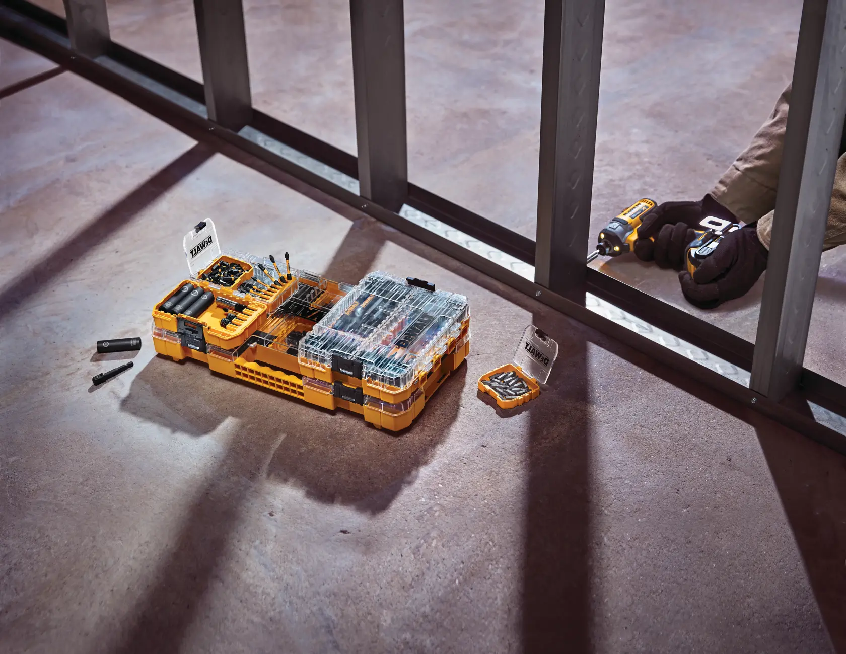 DEWALT® 40-Piece FLEXTORQ® IMPACT READY® Screwdriving Bit Set with ToughCase®+