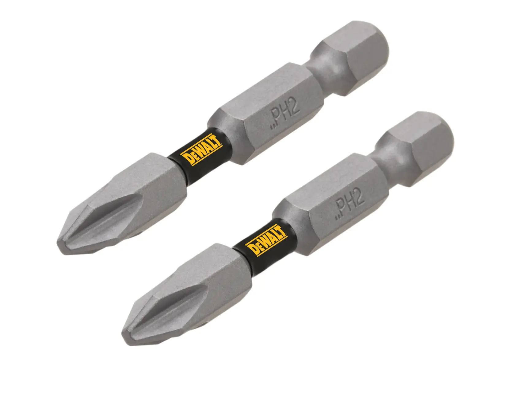 DEWALT® TOUGH GRIP™ 2-in. #2 Phillips Power Screwdriving Bit (2-Pack) thumbnail 2