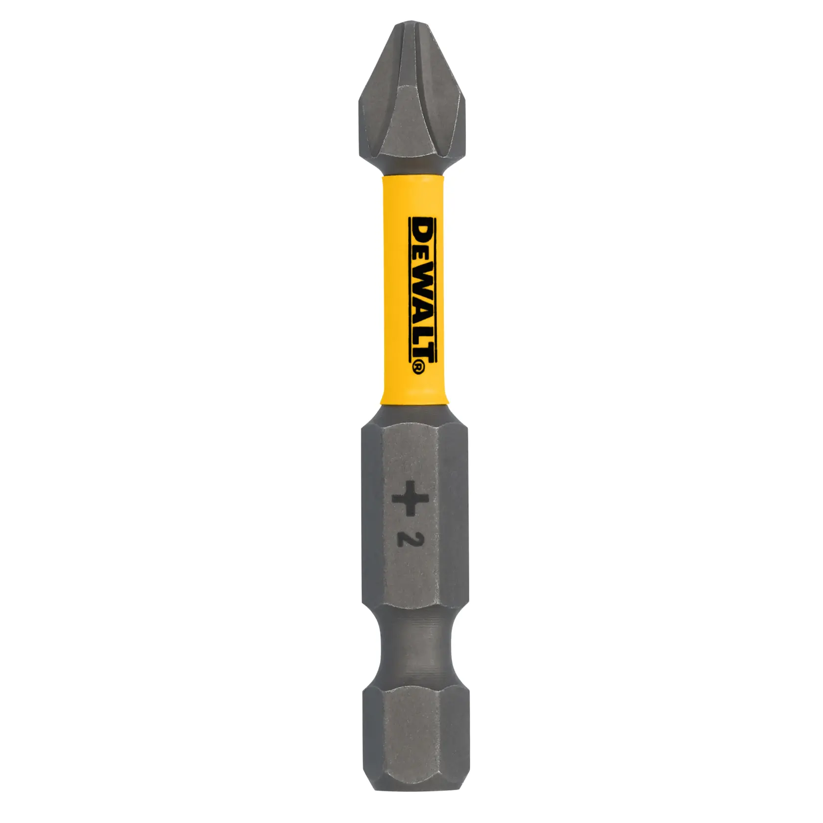 DEWALT DWA2PH2UMF15 2IN PHILLIPS #2 15PC SBS front view.