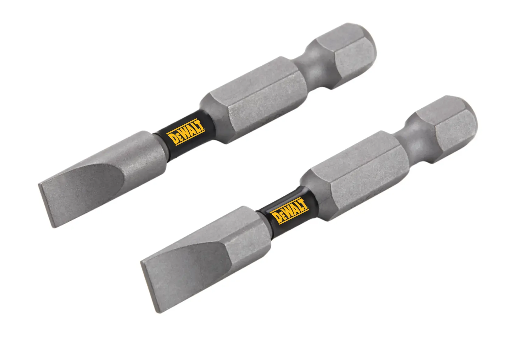 profile of two Tough grip screwdriving bits.