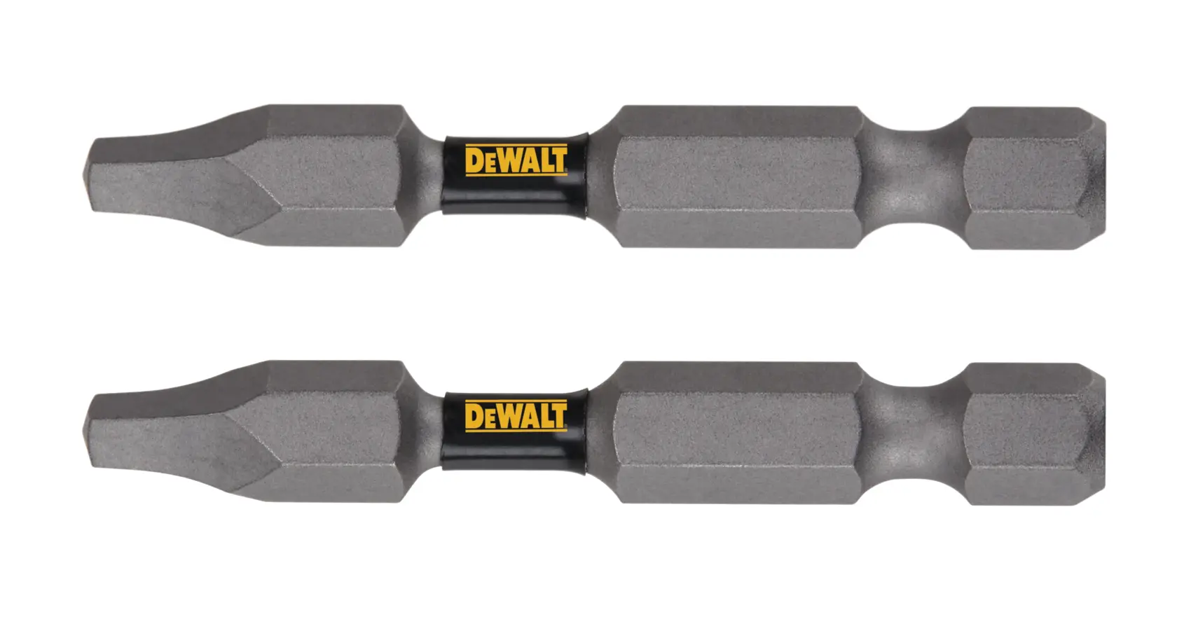 profile of two Tough grip screwdriving bits.