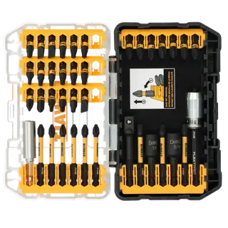 DEWALT DWA2T40IRSET 40pc FLEXTORQ Set front view.