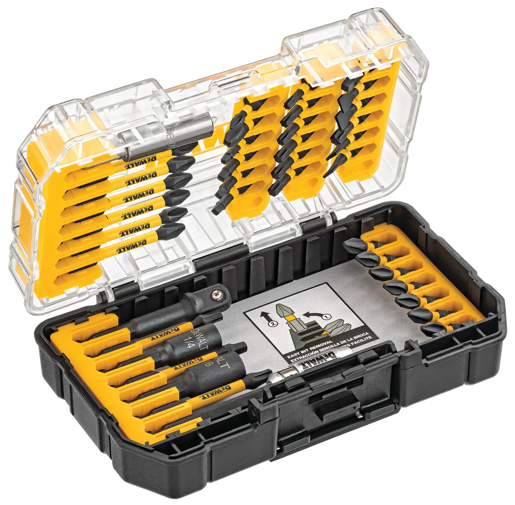 DEWALT® FlexTorq IMPACT READY Screwdriving Bit Sets with ToughCase+ System thumbnail 3