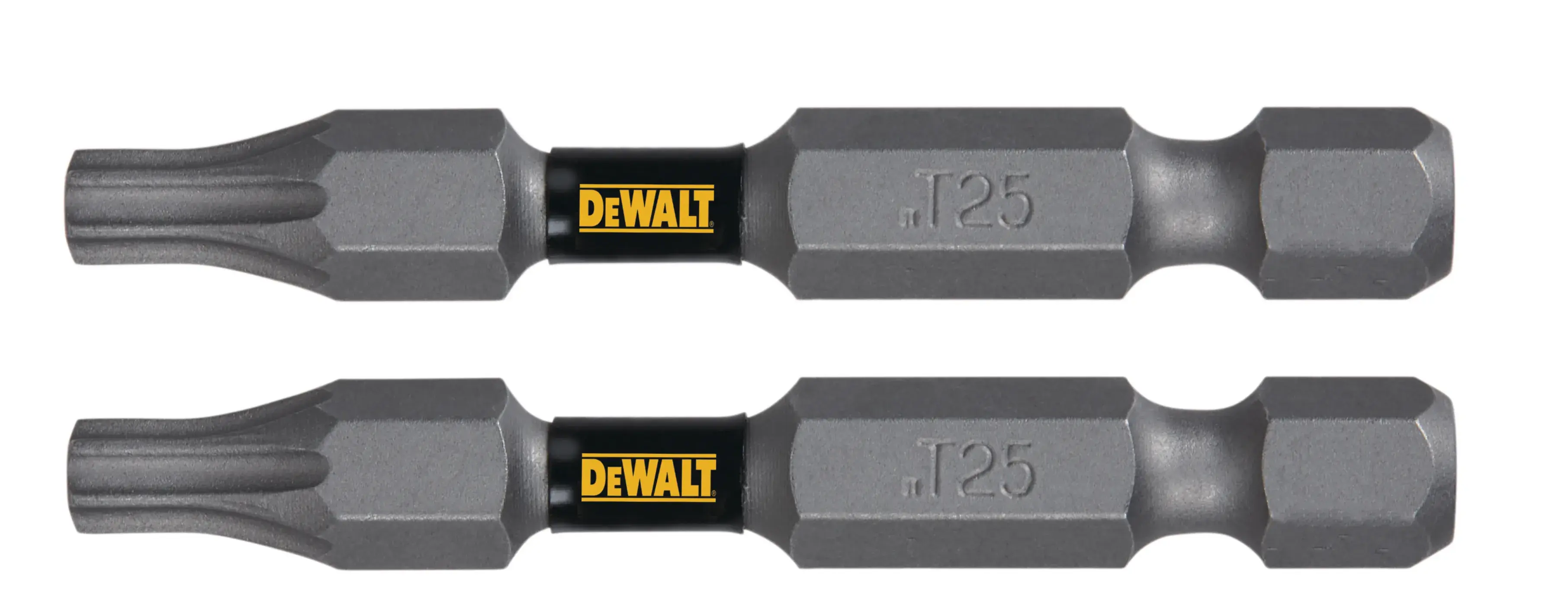 DEWALT® TOUGH GRIP™ 2-in. T25 Torx Power Screwdriving Bit (2-Pack)