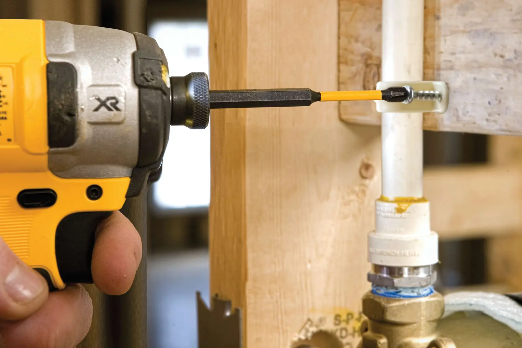 Phillips Impact Ready Bit being used on a drill.