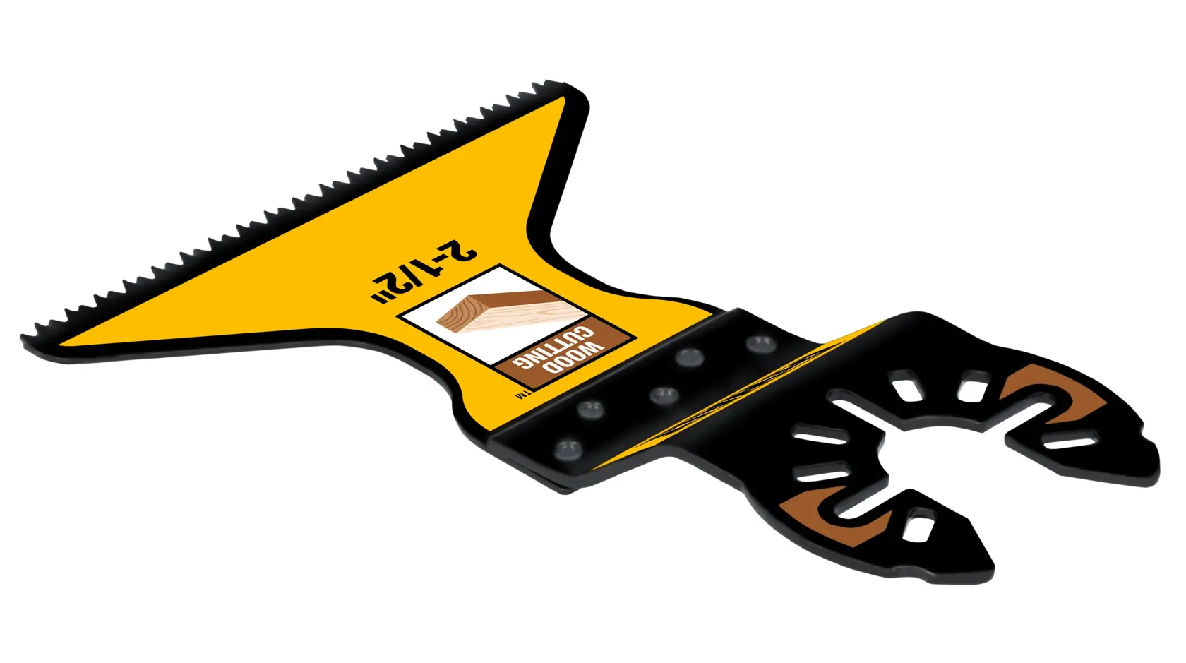DEWALT® 2-1/2-in. Fast Cutting Oscillating Wood Blade thumbnail 3