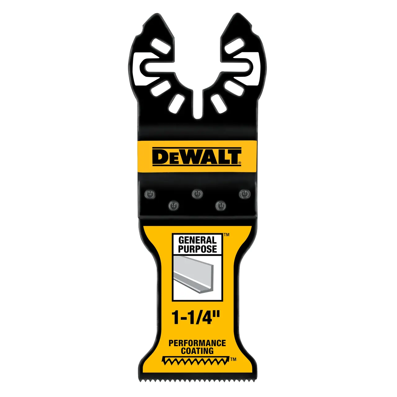 1-1/4 in. Oscillating Titanium Nitride Coated Metal Blade