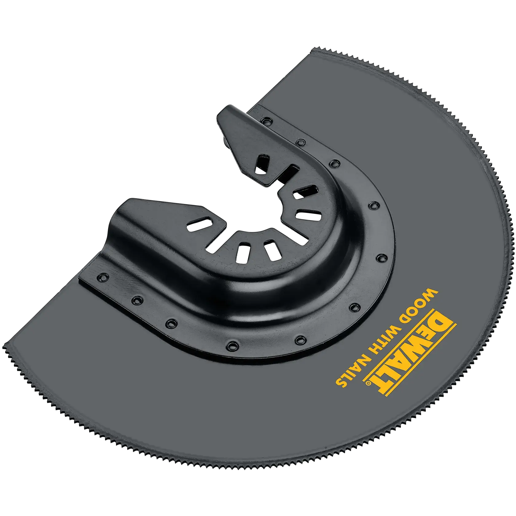 DEWALT® Bi-Material Semi-Circle Oscillating Tool Blade for Flush Cutting