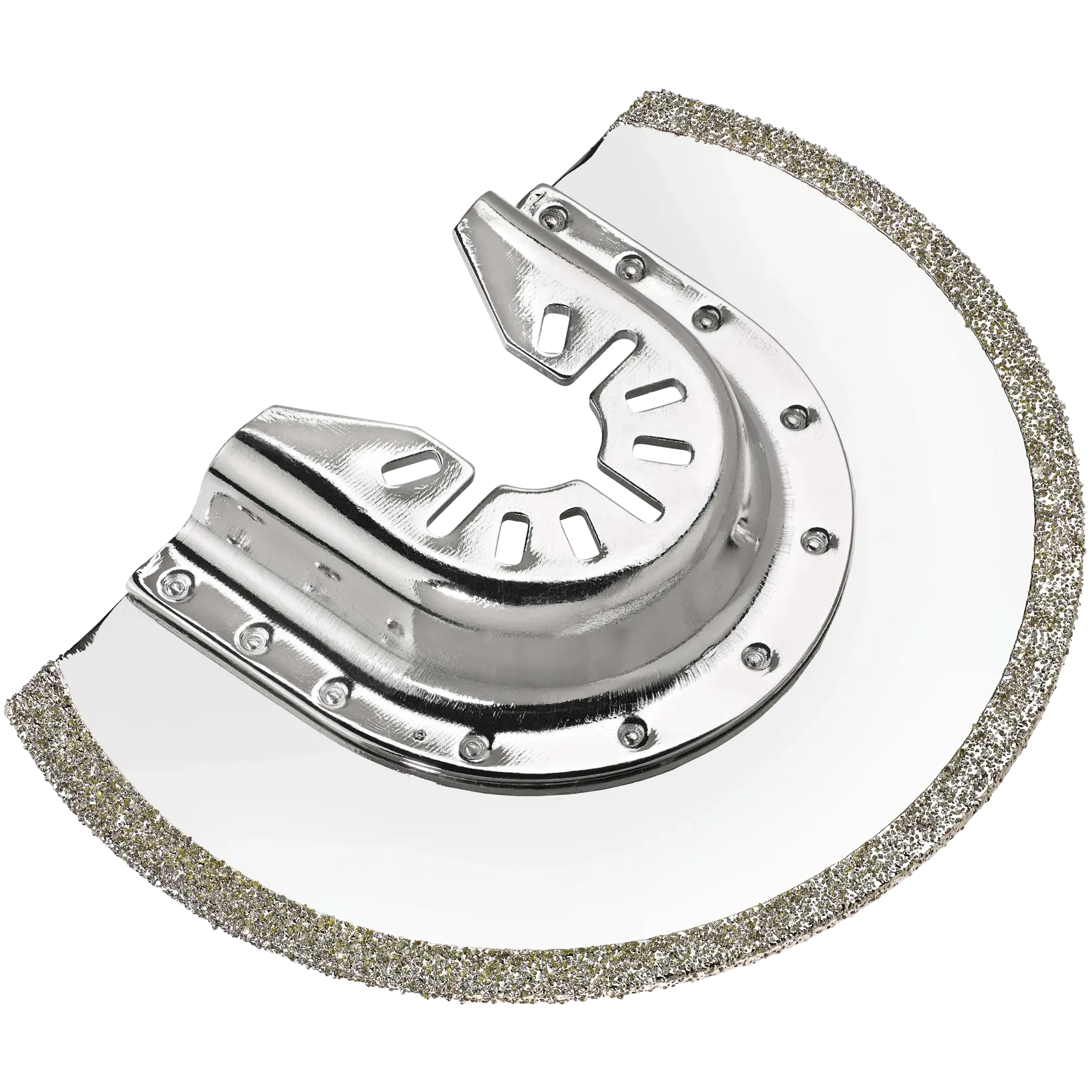 Profile of Half Moon Grout Removal Blade.