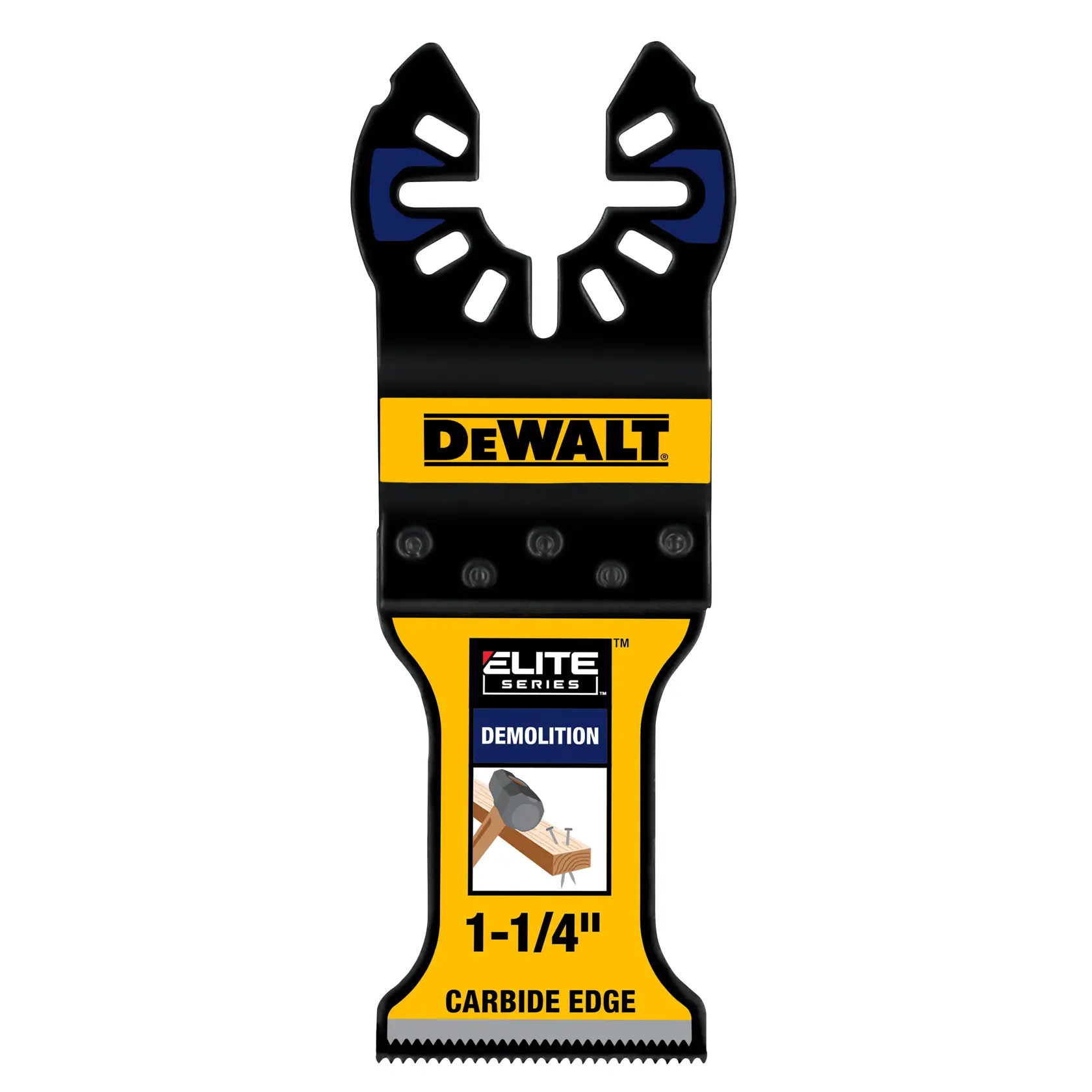 DEWALT® 1-1/4-in. Carbide Oscillating Tool Blade (2-Pack)