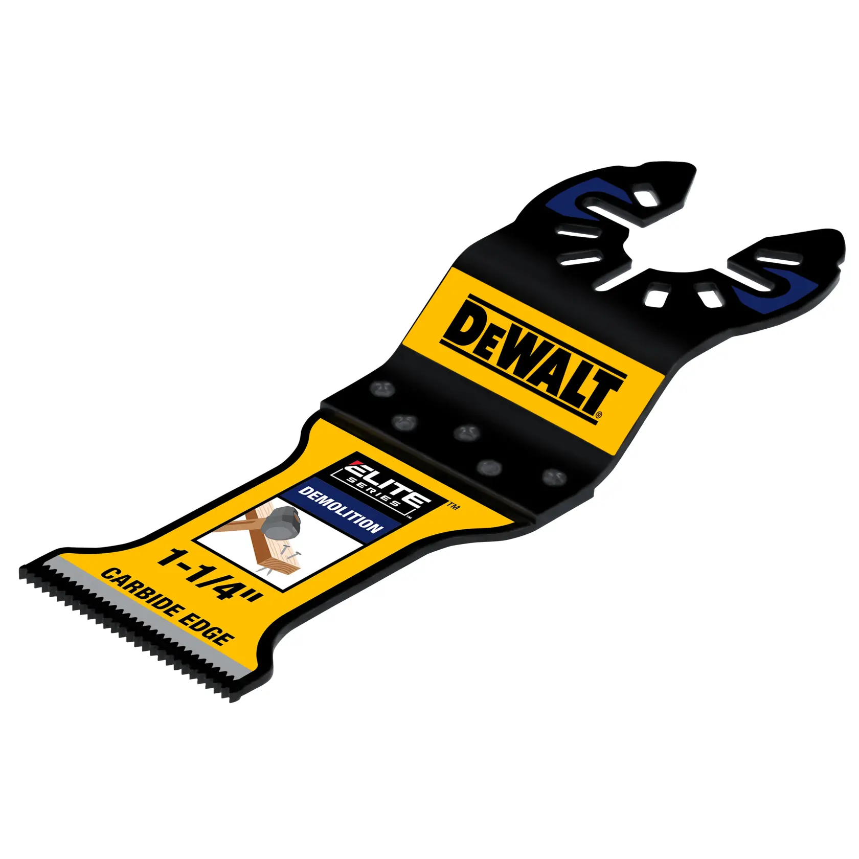 DEWALT® 1-1/4-in. Carbide Oscillating Tool Blade (2-Pack) thumbnail 2