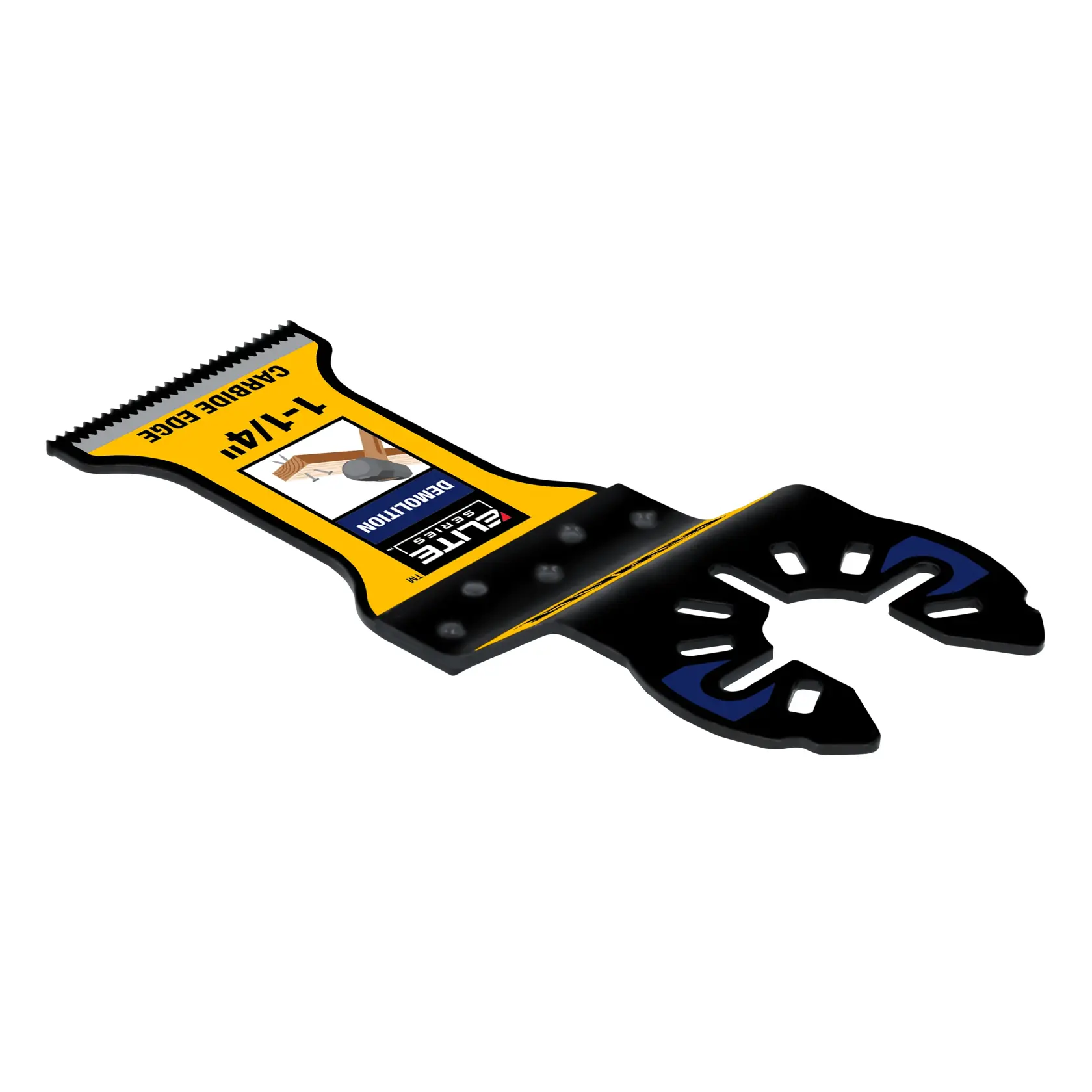 DEWALT® 1-1/4-in. Carbide Oscillating Tool Blade (2-Pack) thumbnail 3