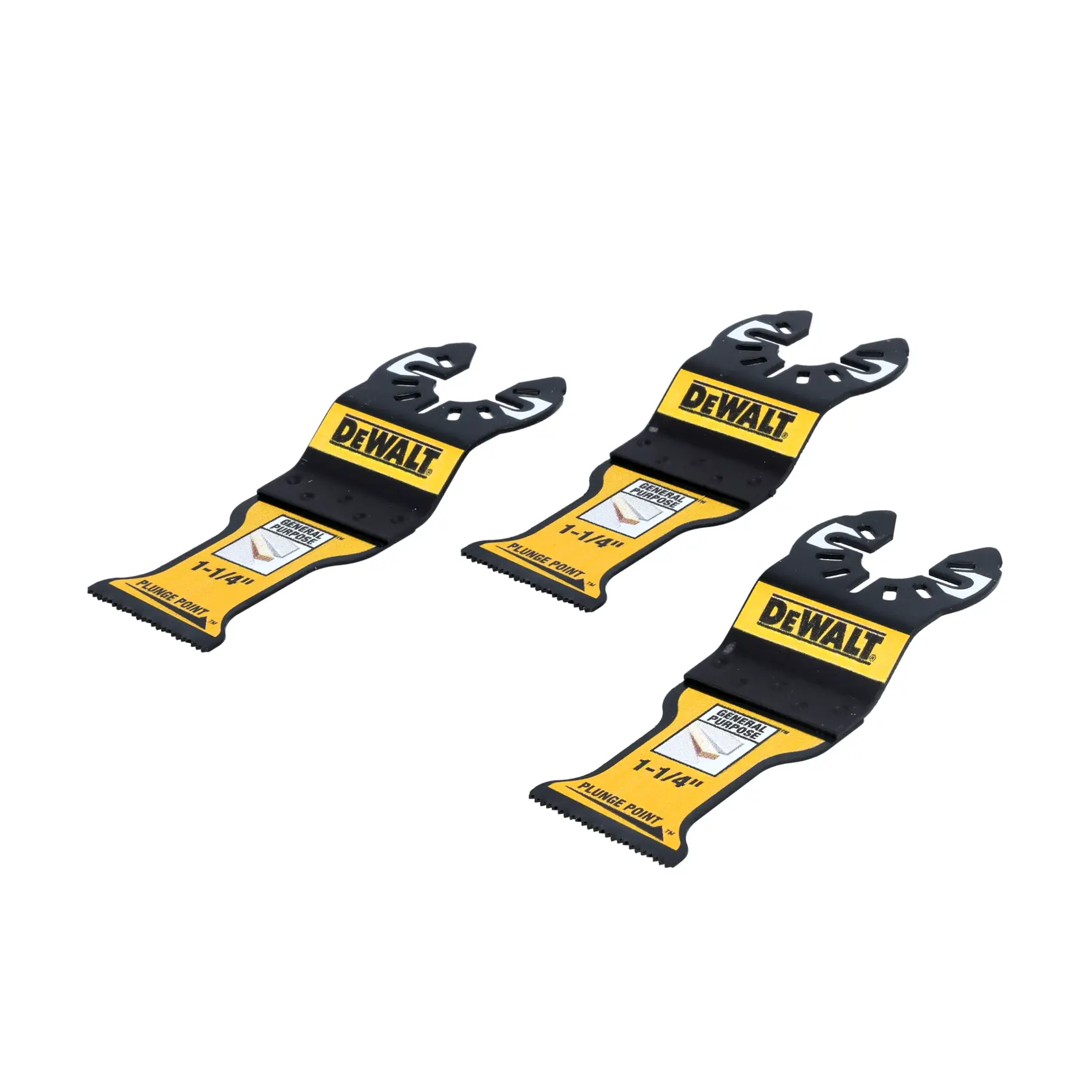DEWALT® OSC 1-1/4-in. PLUNGEPOINT™ General Purpose Blade (3 PK) thumbnail 2