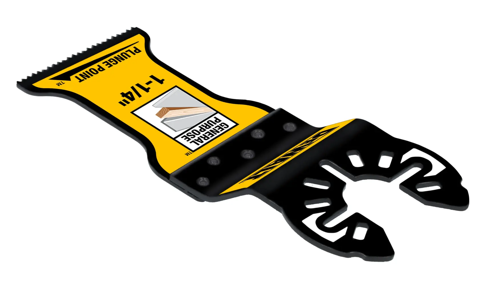 DEWALT® 1-1/4-in. PLUNGEPOINT™ General Purpose Blade (25 Pk) thumbnail 3