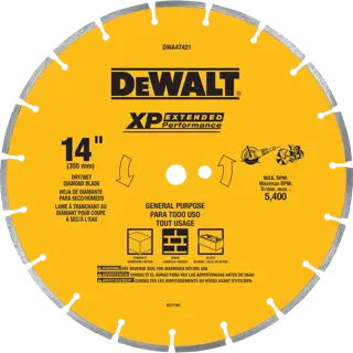 DEWALT® 14-In Segmented Rim Gp B