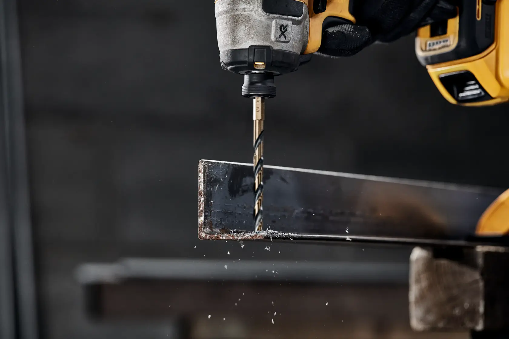 DEWALT® Black & Gold Impact Ready Drill Bit 1/4-in.