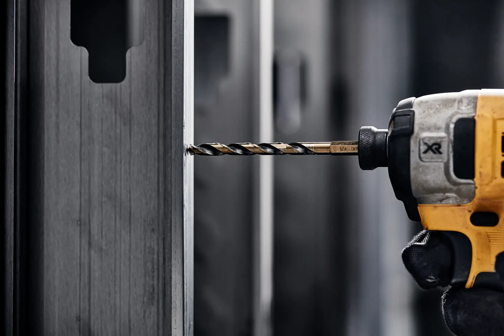 DEWALT® Black & Gold Impact Ready Drill Bit 1/4-in.