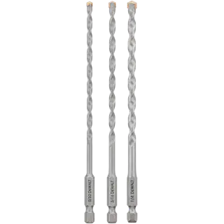 DEWALT® IMPACT READY® 3-Piece Masonry Bit Set