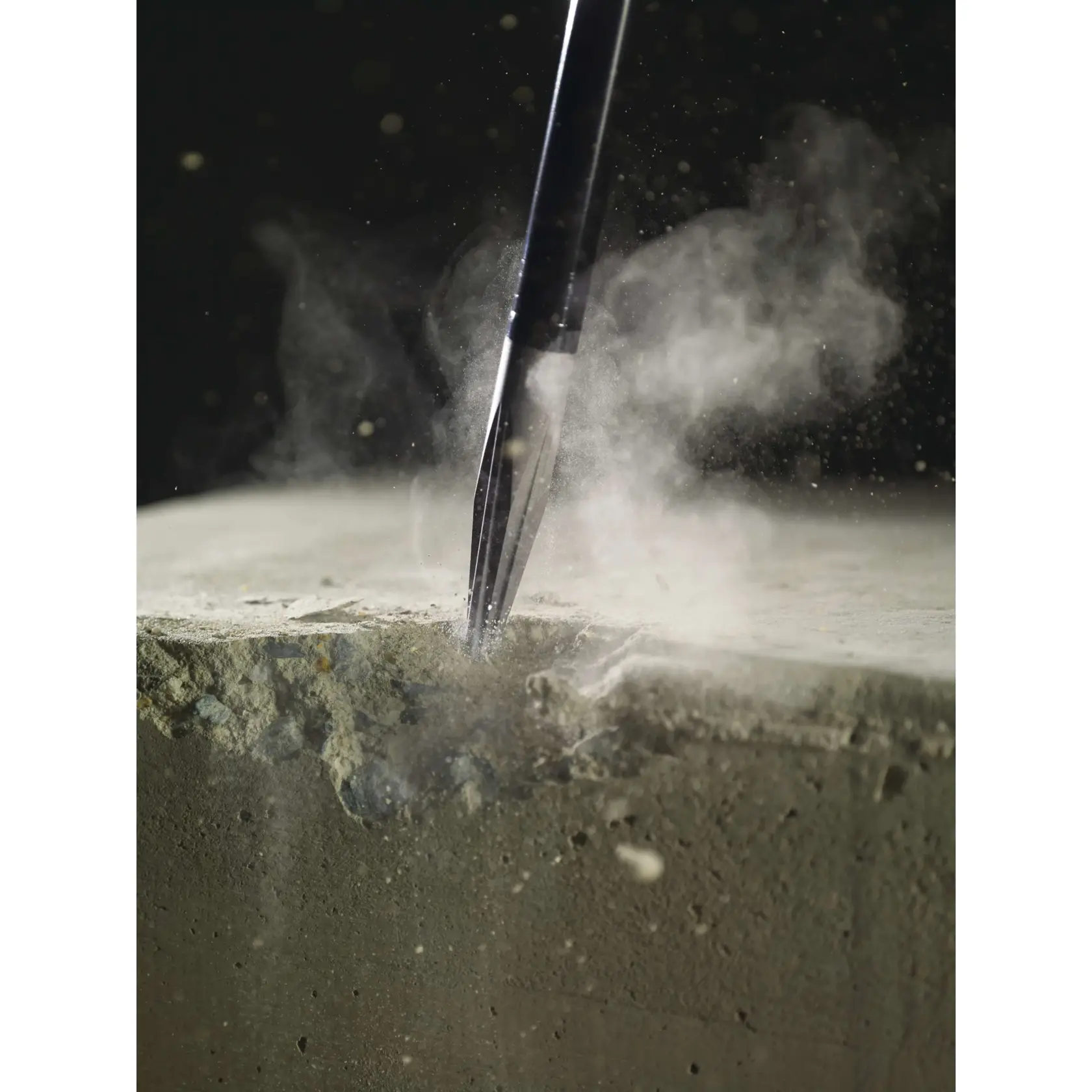 SDS Max Chisel and Demolition Steel in action.