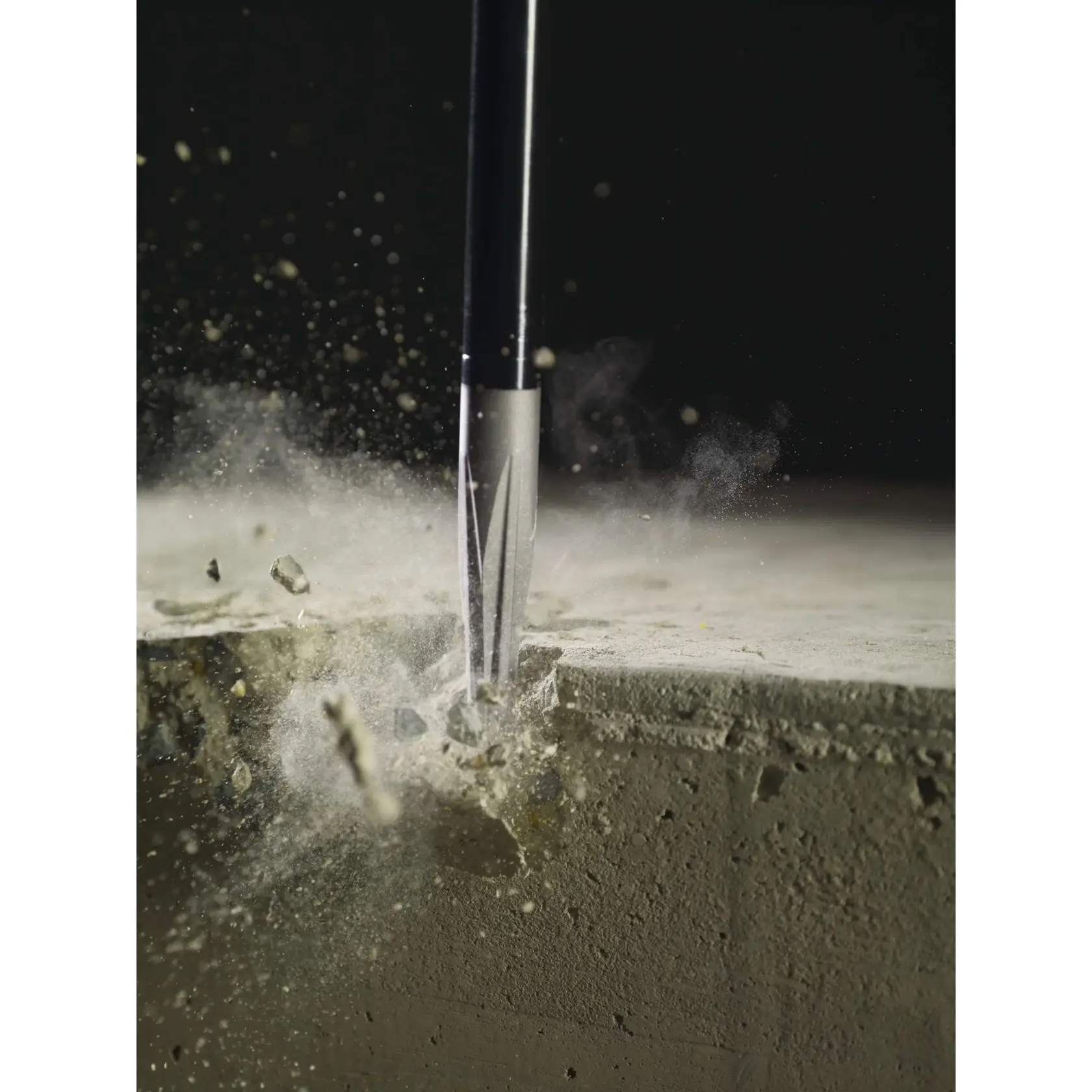 SDS Max Chisel and Demolition Steel in action.