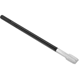 Profile of 1 into 12 inch High Impact Steel SDS Max Cold Chisel.