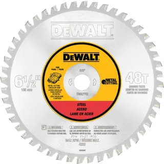 Profile of 7 and half inch 48 T Metal Cutting Blade.