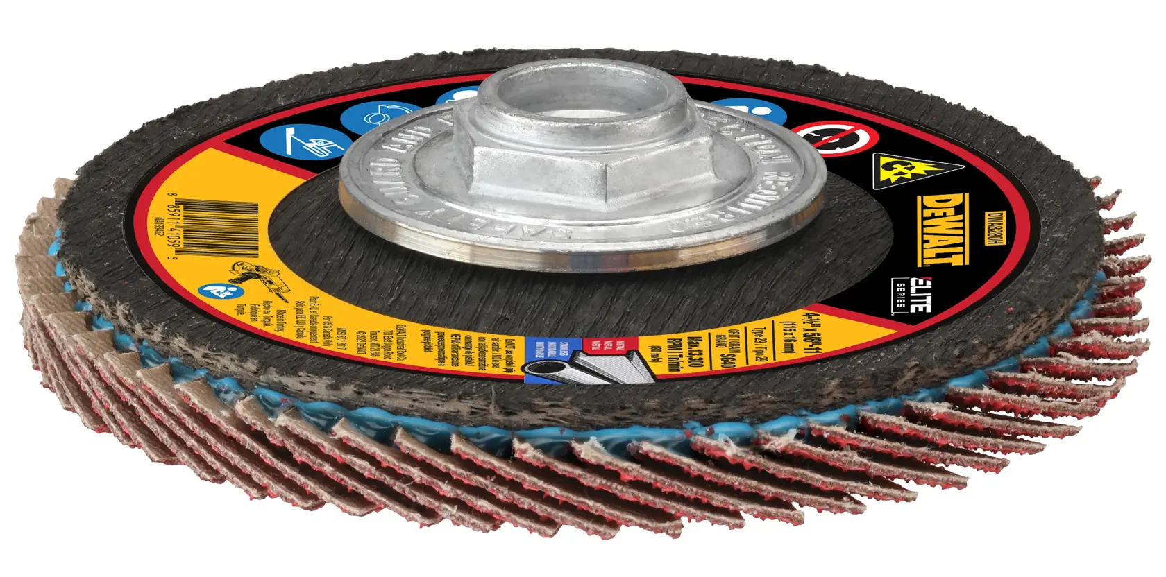 DEWALT® 4-1/2X5/8-11IN SG40 T29 CERFLAP DIS thumbnail 3