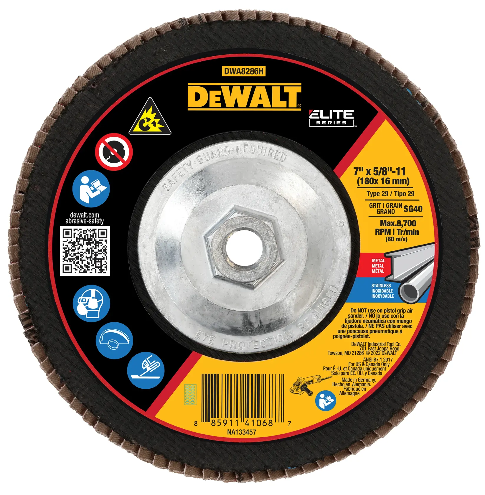 X P CERAMIC FLAP DISC TYPE 27.