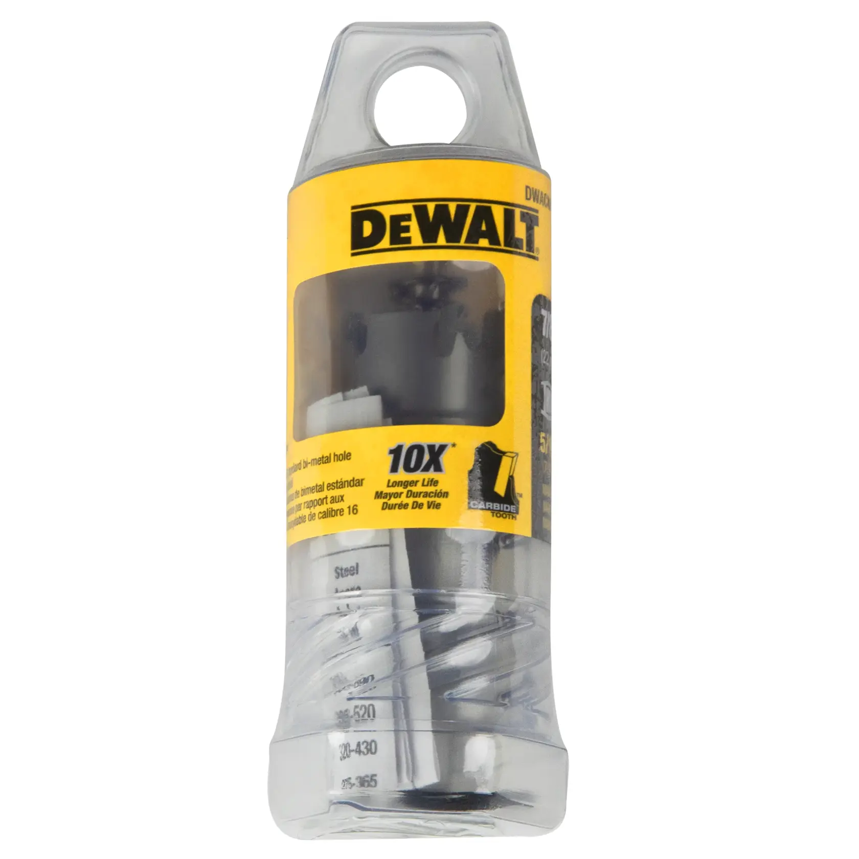 DEWALT® 7/8-in. (22mm) Metal Cutting Carbide Holesaw