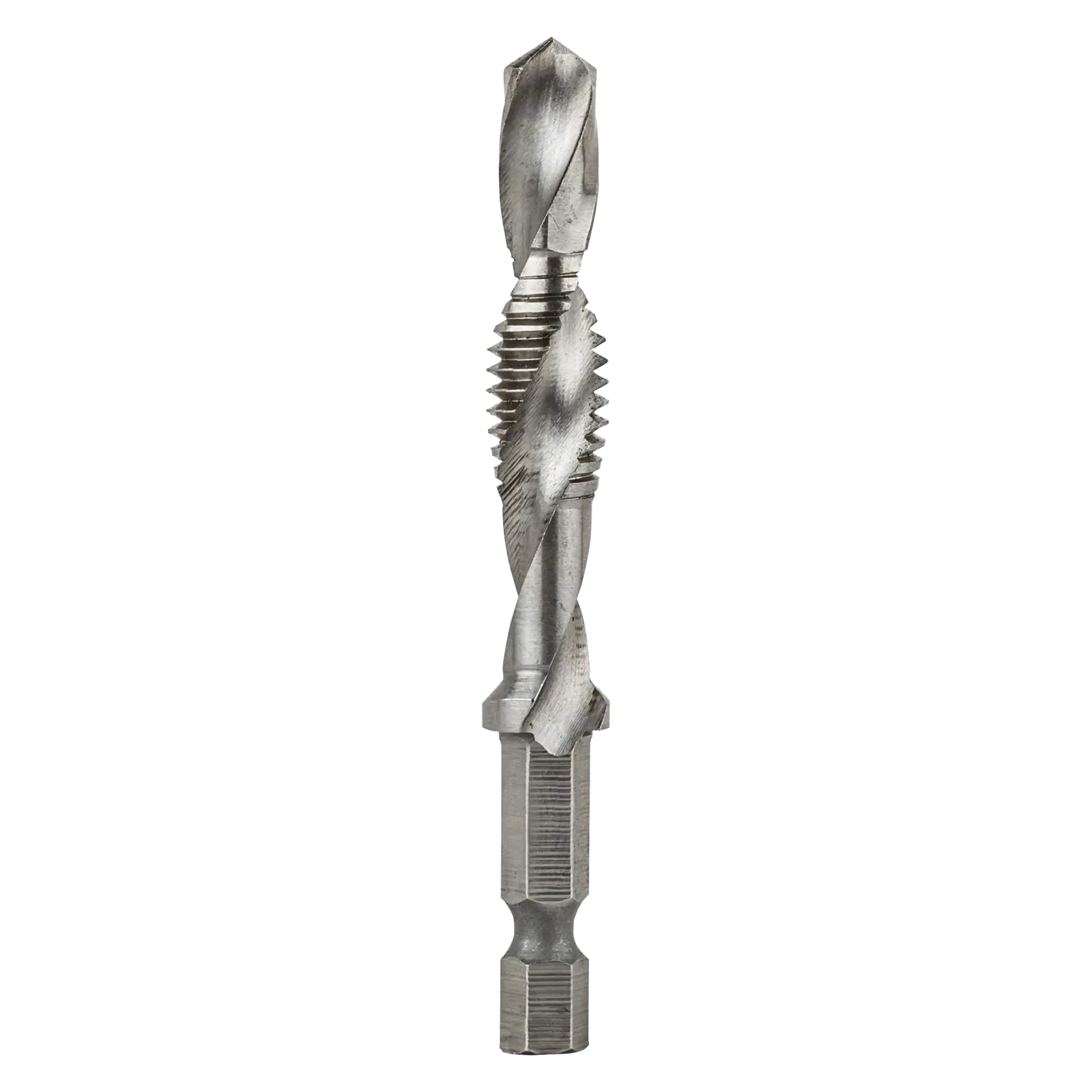 Profile of IMPACT READY tap and drill bit.