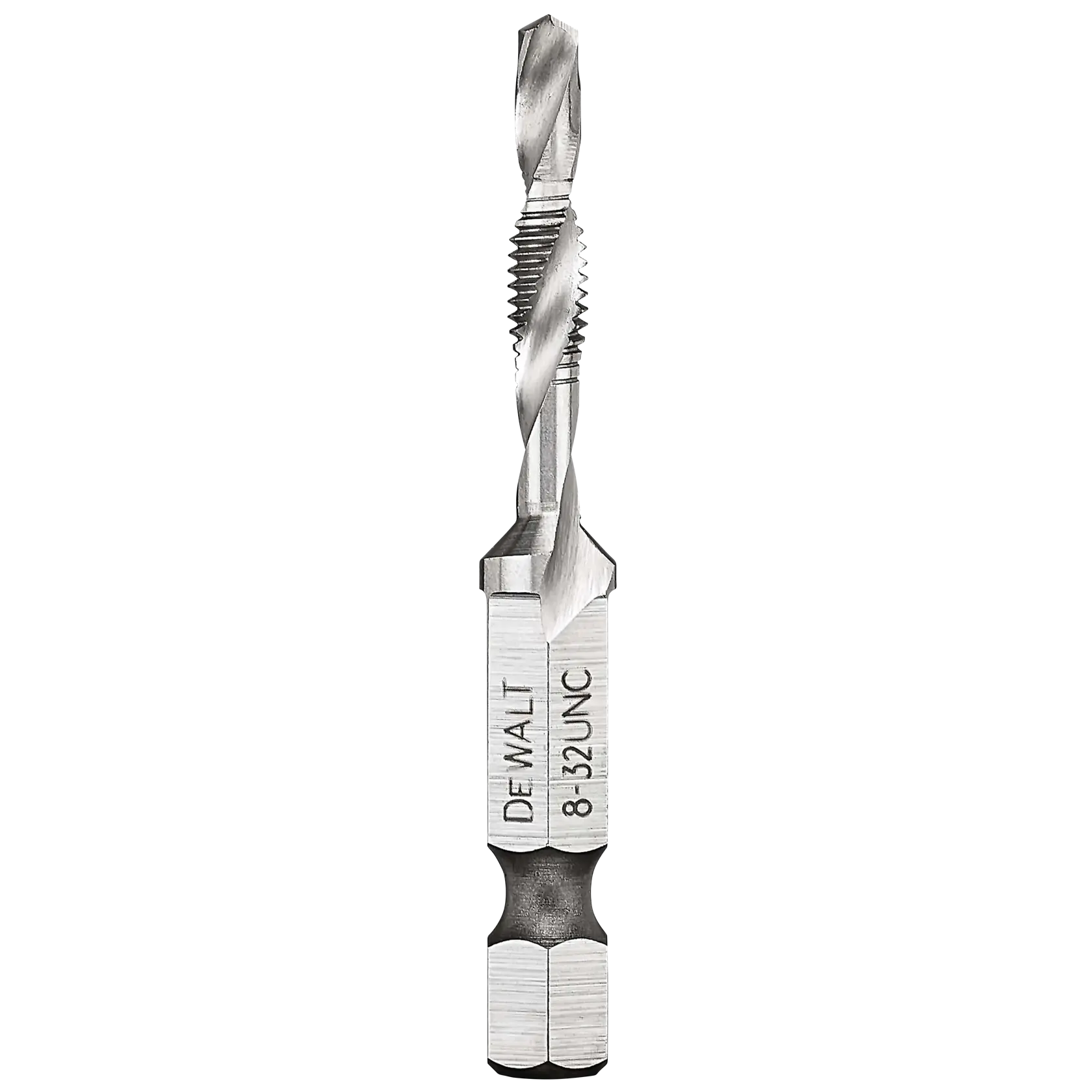 Impact Ready 8-32 U N C Drill Tap one quarter inch Capacity.