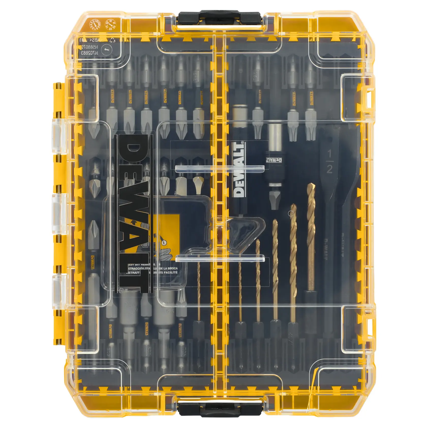 DEWALT® TOUGHGRIP™ 35-pc. Drill Bit & Screwdriving Bit Set thumbnail 2