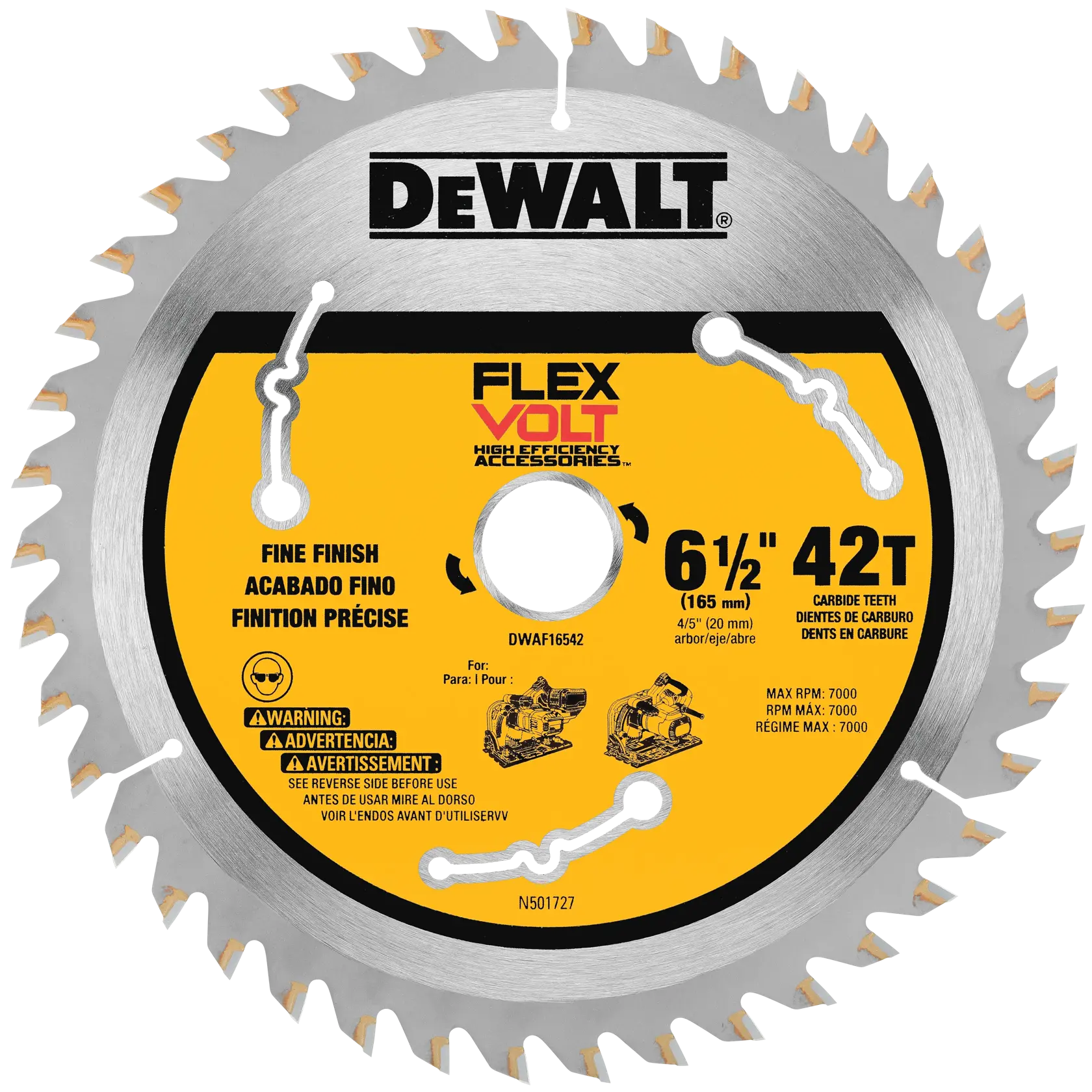 DEWALT® FLEXVOLT® TrackSaw™ Blade