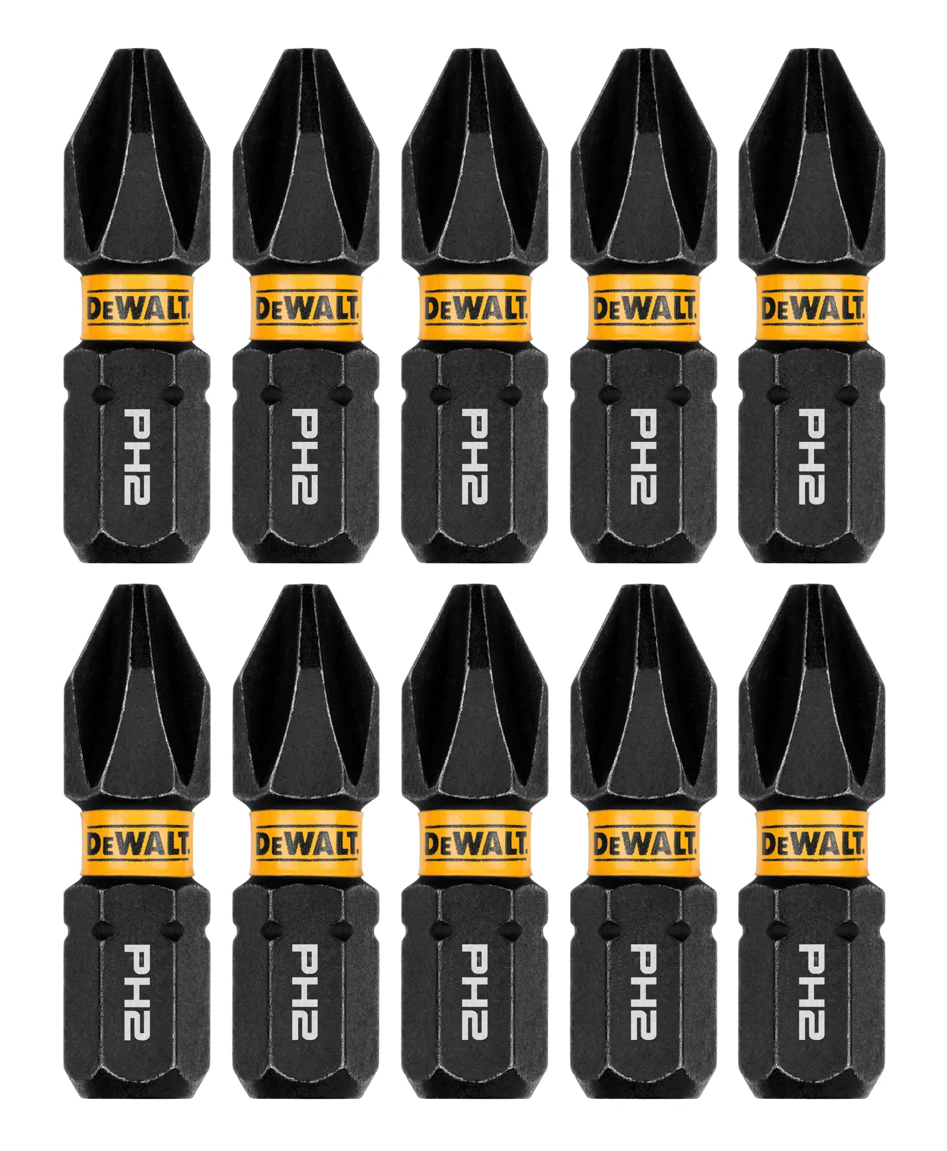 DEWALT FLEXTORQ BITS LARGE SET front facing