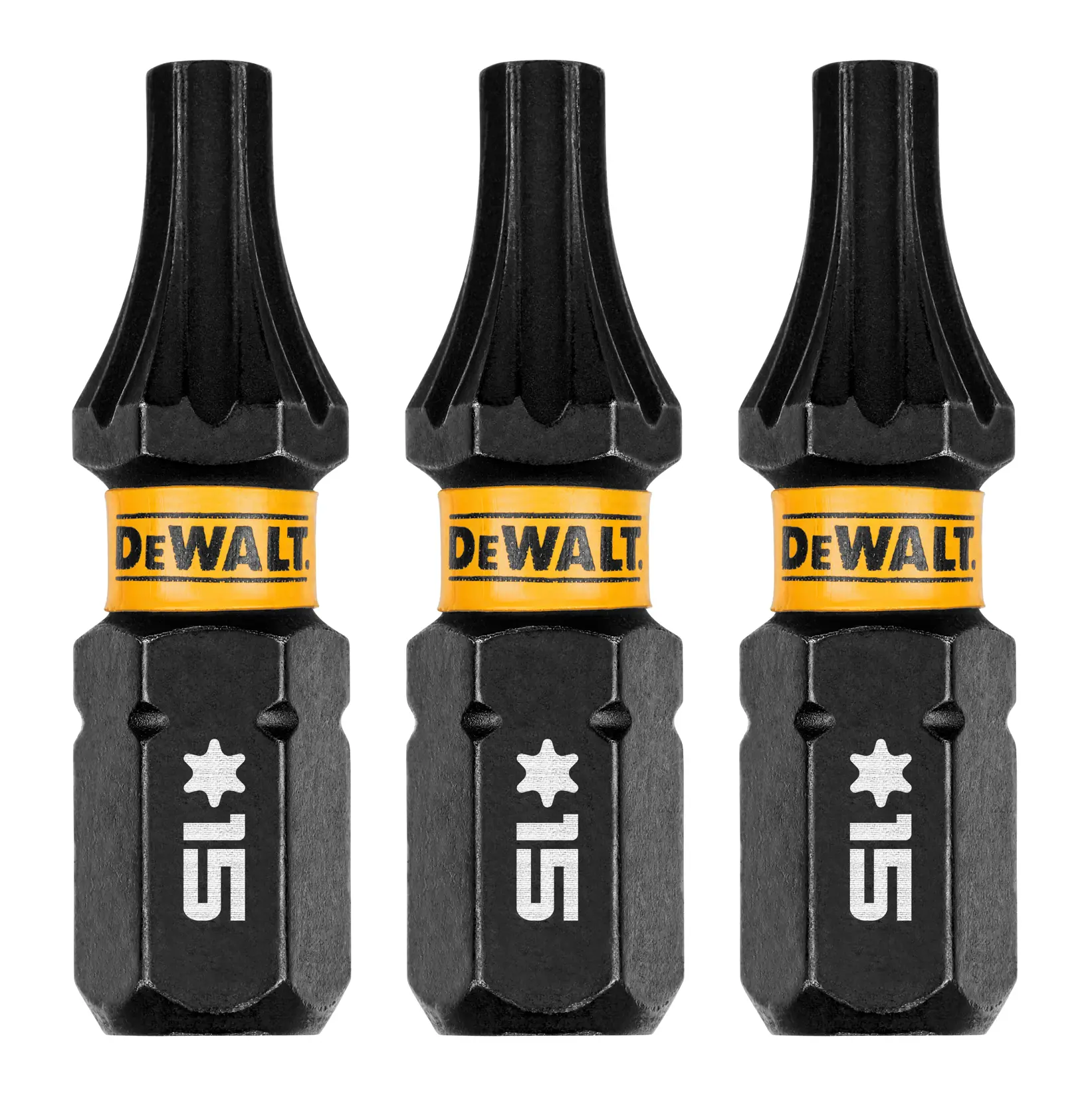 DEWALT FLEXTORQ BIT IN SET OF THREE front facing
