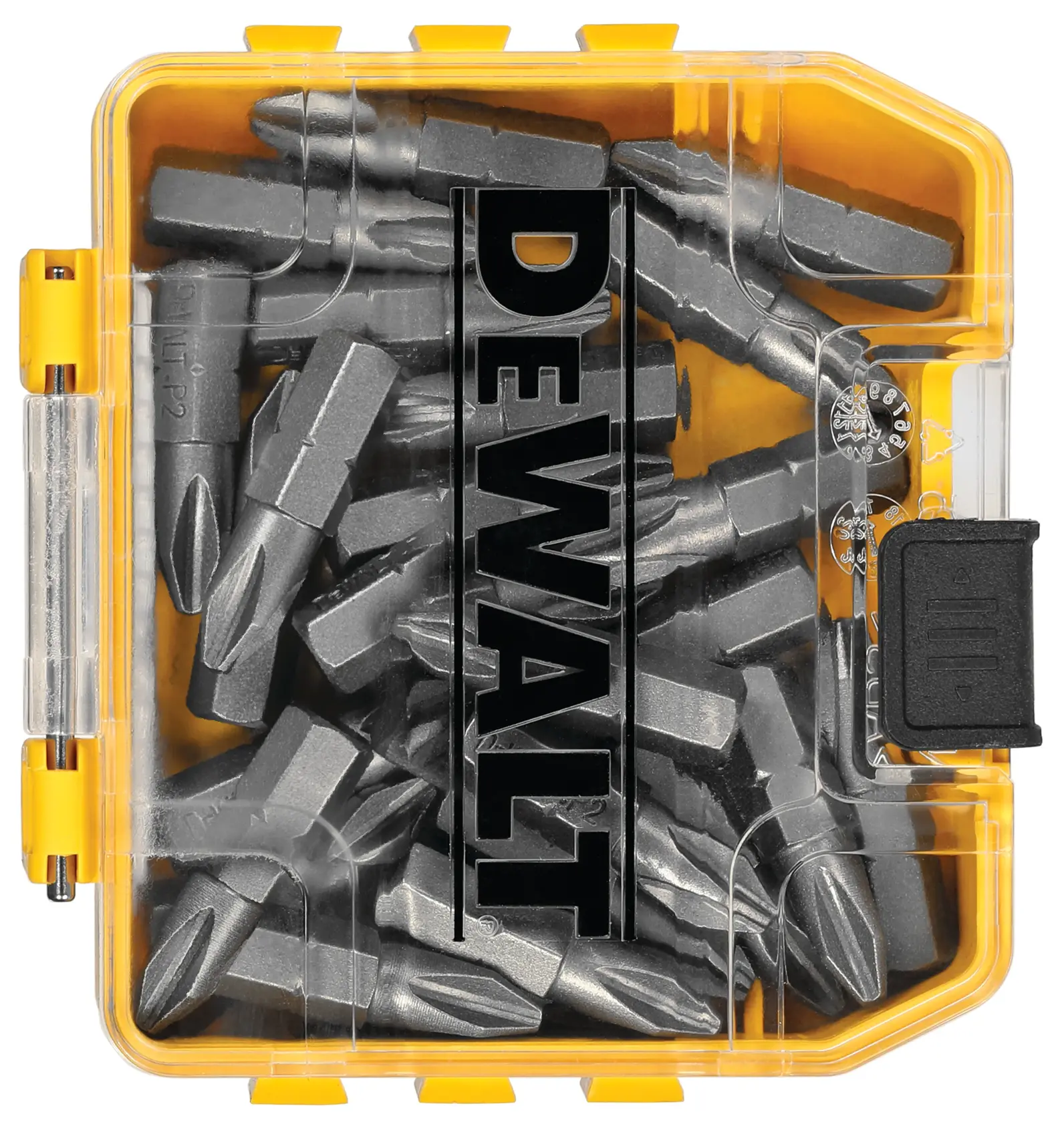 DEWALT® 25-Piece 1-in. #2 Phillips Screwdriving Bits with ToughCase®+