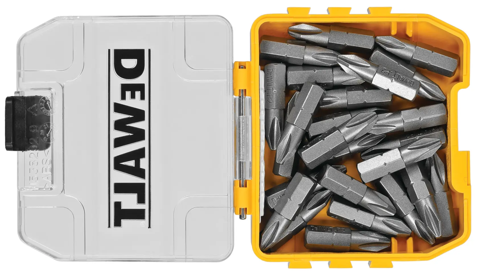 DEWALT® 25-Piece 1-in. #2 Phillips Screwdriving Bits with ToughCase®+ thumbnail 2