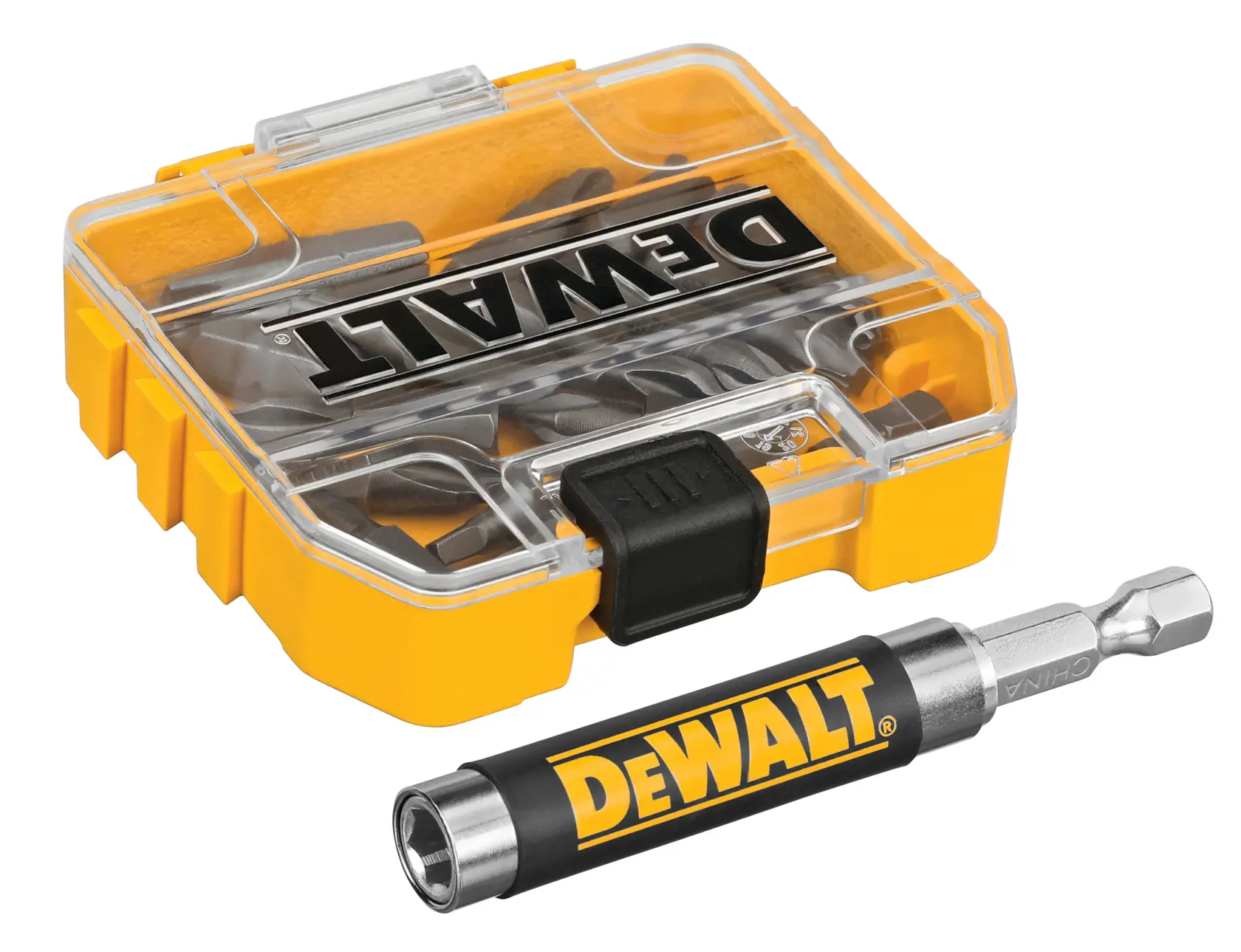 Profile of closed  18 piece standard set with Tough Case system.