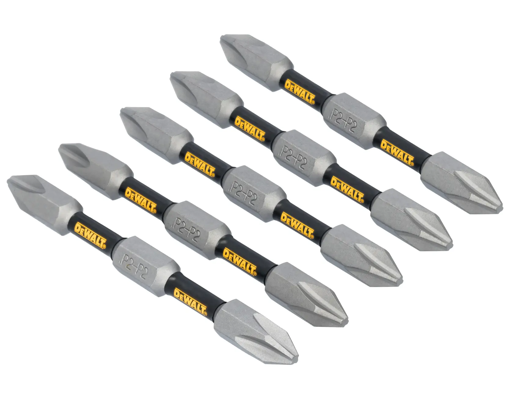 DEWALT® TOUGHGRIP™ 2.75IN PHILLIPS #2 DOUBLE ENDED BITS 5PK thumbnail 3
