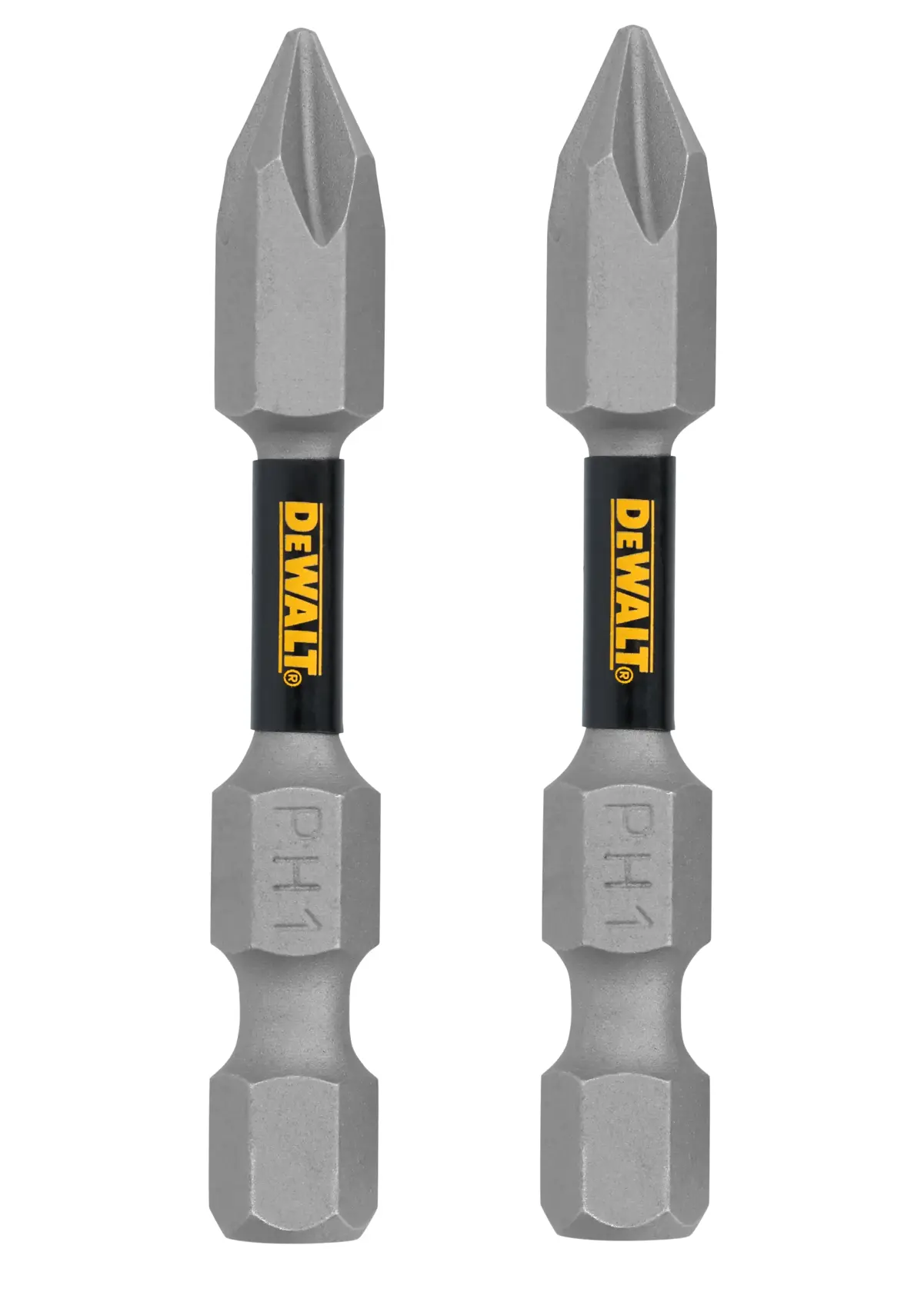 DEWALT® TOUGHGRIP™ 2-in. PHILLIPS #1 2PK