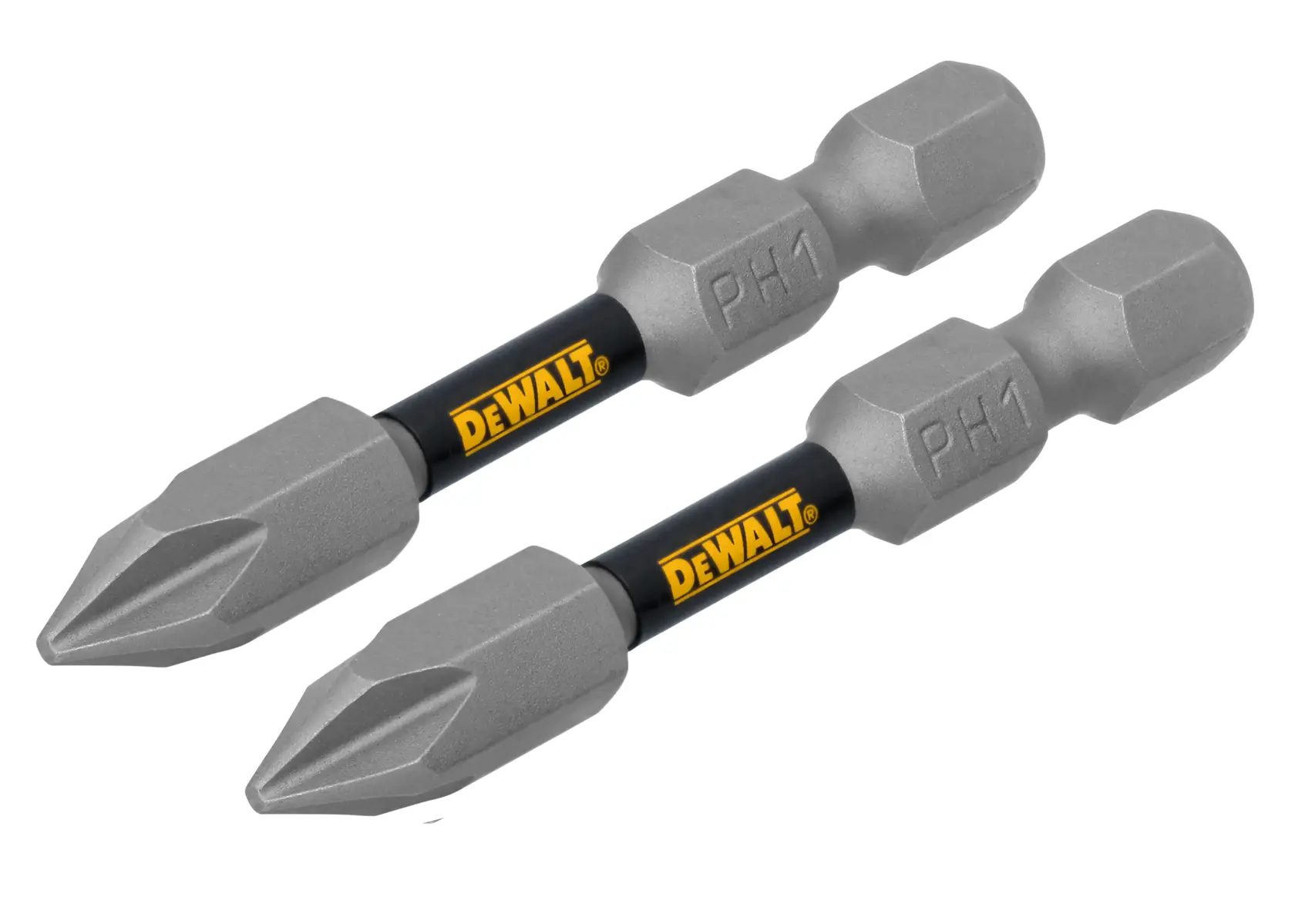 DEWALT® TOUGHGRIP™ 2-in. PHILLIPS #1 2PK thumbnail 2