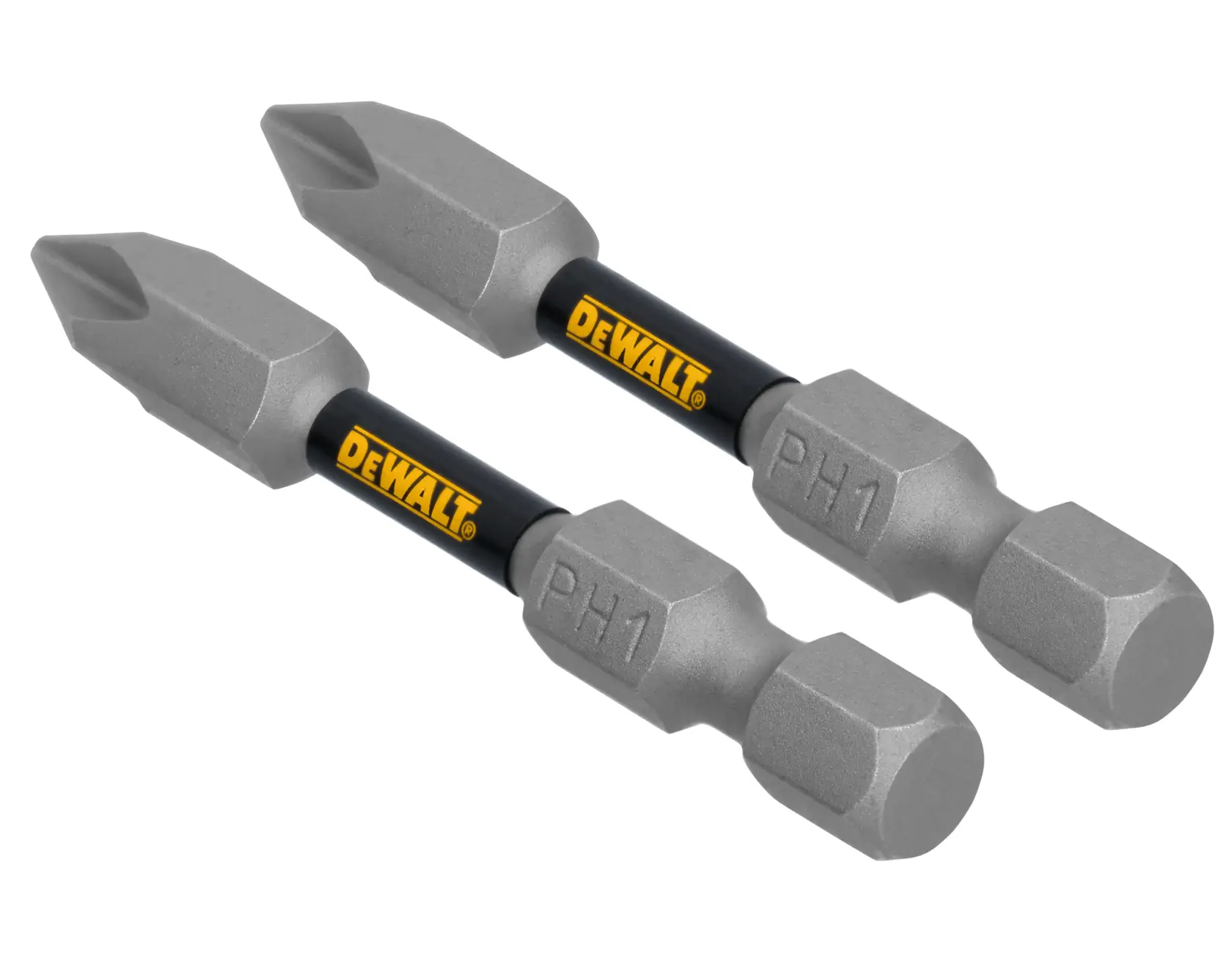 DEWALT® TOUGHGRIP™ 2-in. PHILLIPS #1 2PK thumbnail 3