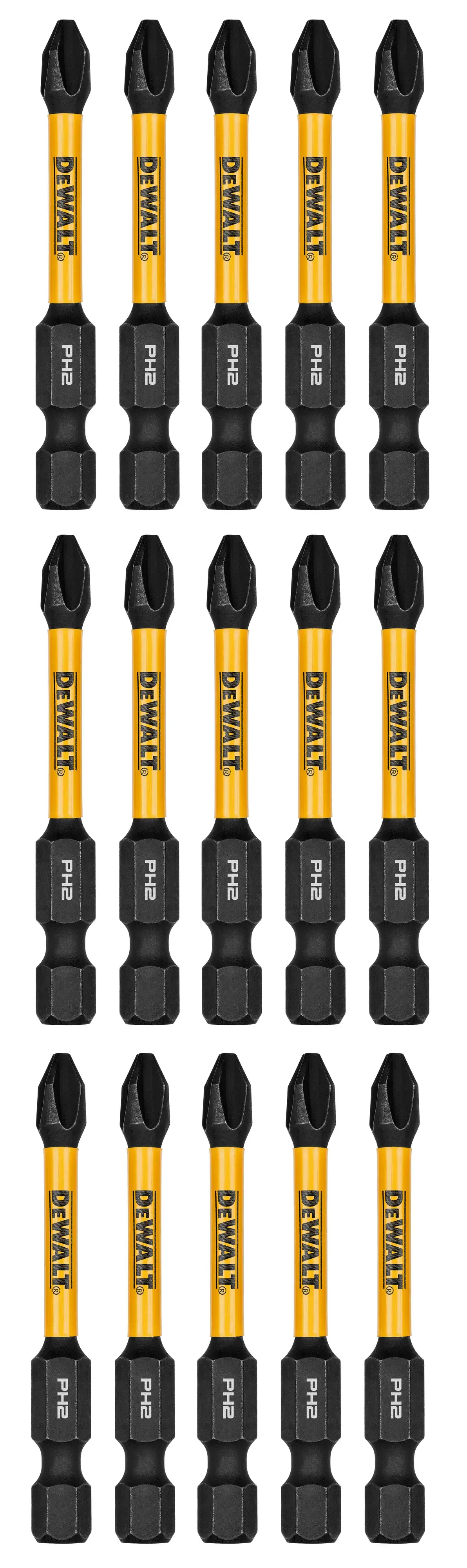 DEWALT® FLEXTORQ® 2.25-in. PHILLIPS #2 (15 PK)