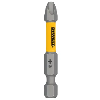 DEWALT DWAF2PH3-2H  2IN PHILLIPS #3 2PK front view.
