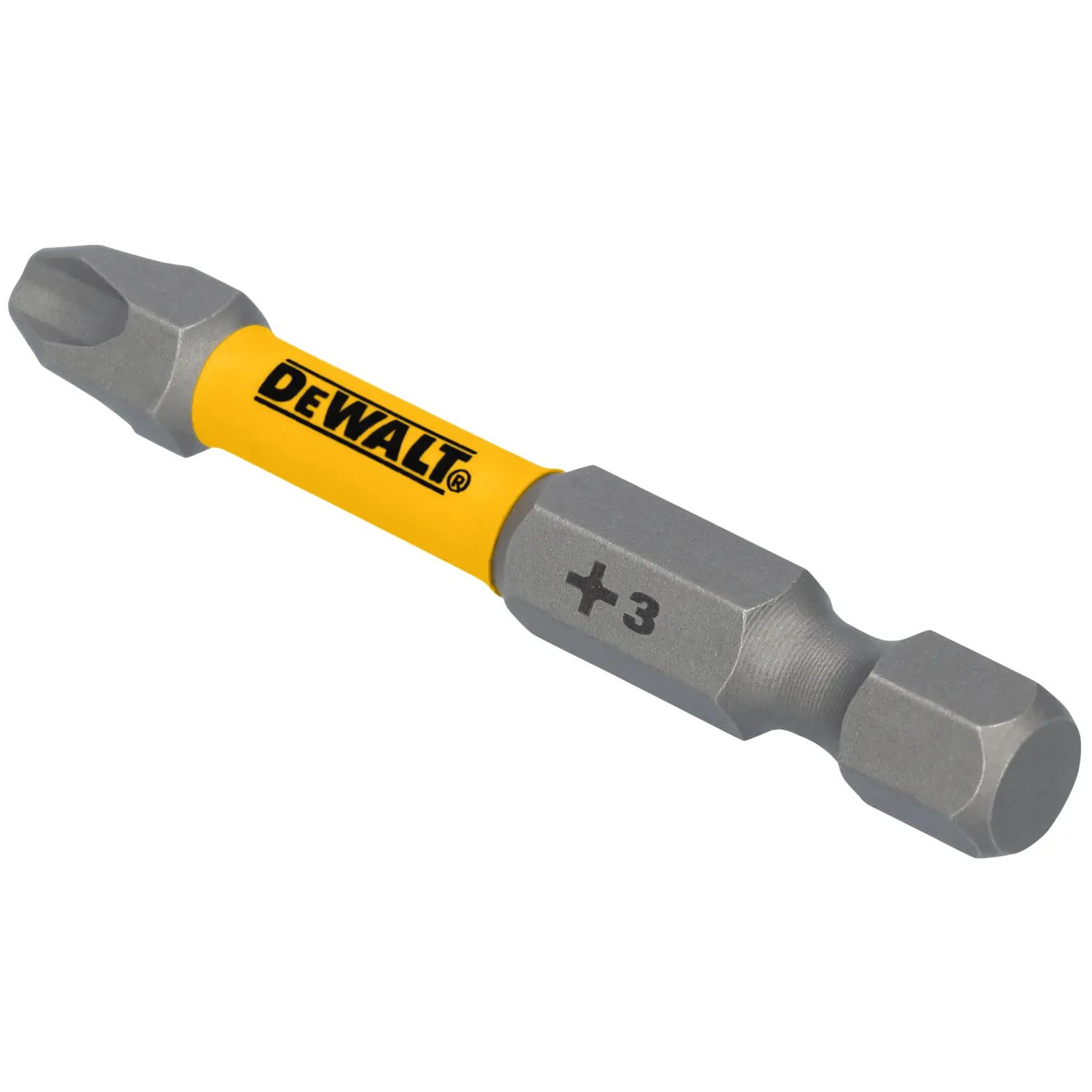 DEWALT DWAF2PH3-2H  2IN PHILLIPS #3 2PK 3/4 away view.