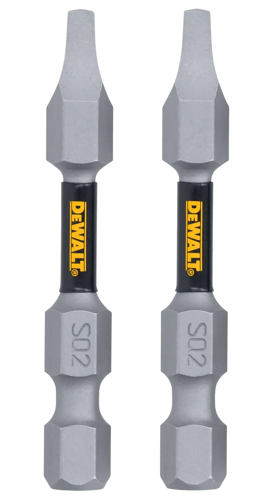 DEWALT® TOUGHGRIP™ 2-in. Square #2 (2 Pk)