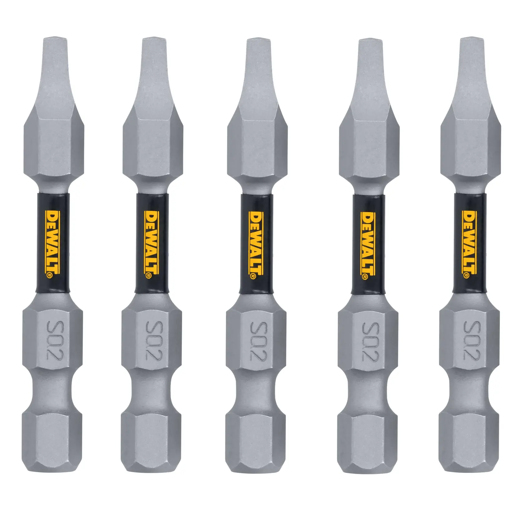 DEWALT® TOUGHGRIP™ 2-in. Square #2 5PK